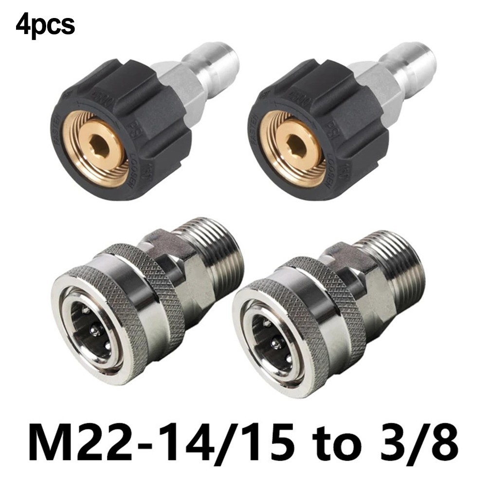 Heavily Engineered Quick Connect Set Suitable for Tough Cleaning Conditions