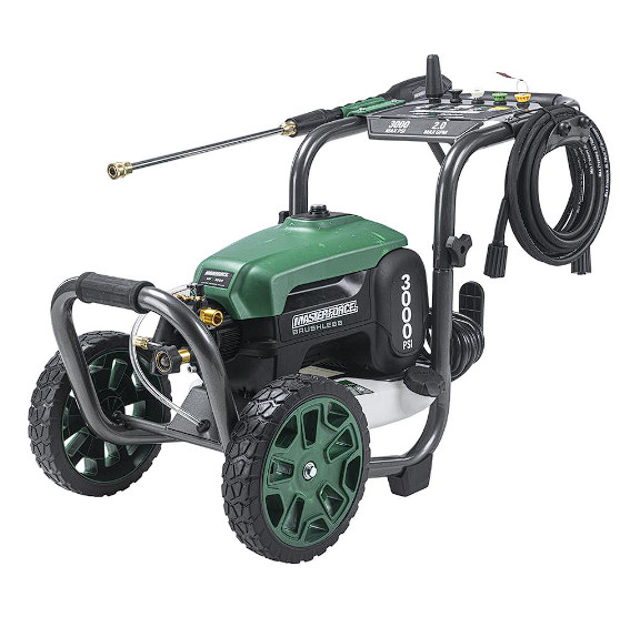 3000 PSI 2GPM 15Amp Heavy Duty Digital Corded Electric Pressure Washer Cleaner
