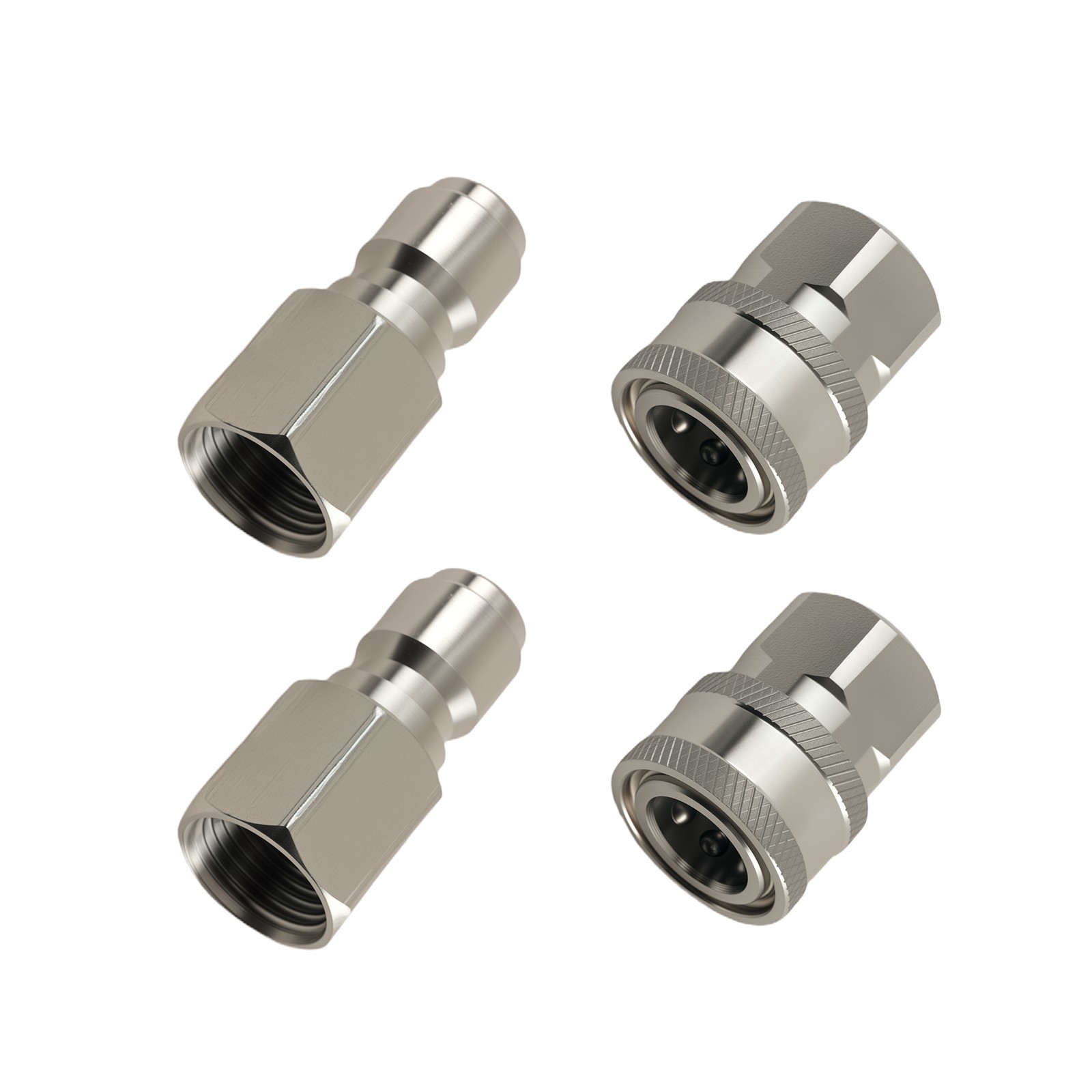 Pressure Washer Adapter 3/8″ Quick Connect NPT Female Stainless Steel 5000PSI