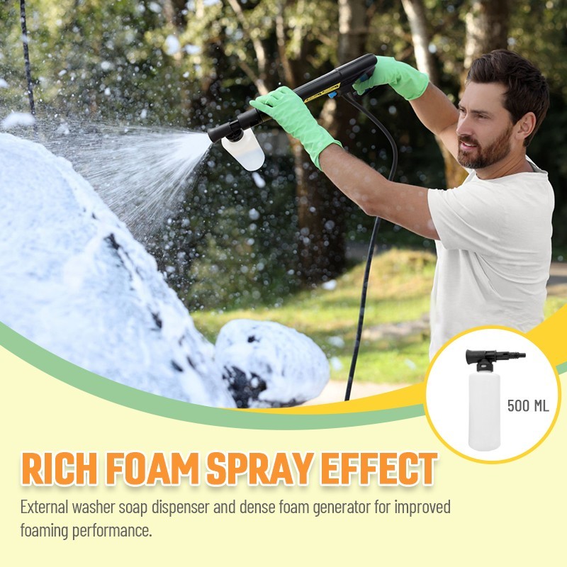 Electric Pressure Washer 4200PSI 2.5GPM Water High Power Jet Wash Patio Car