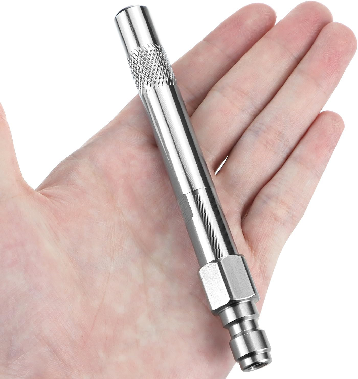 Pressure Washer Long Range Chemical Nozzle, Stainless Steel Shooter Tip