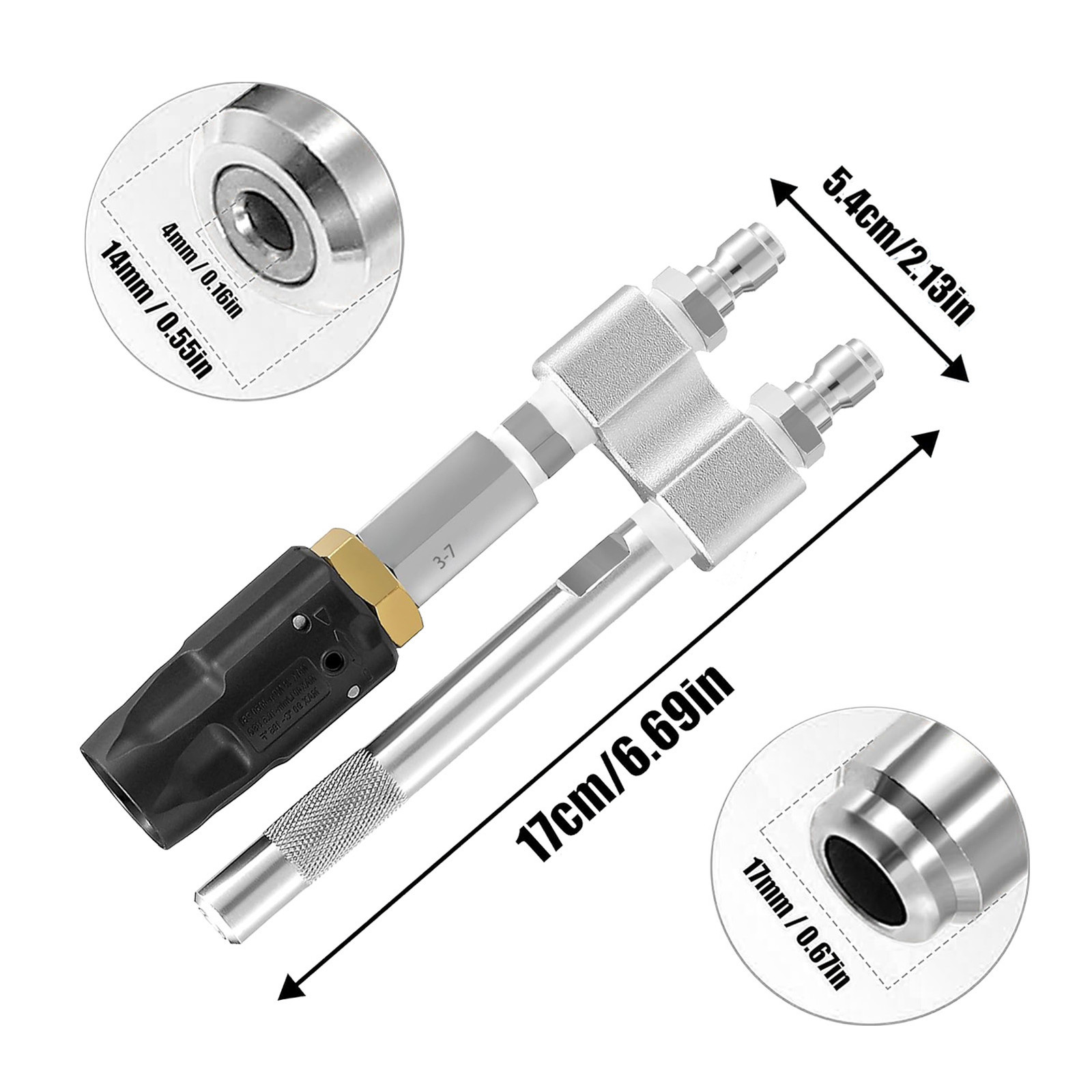 Tip M5 Twist Nozzle Pressure Washer Washing 3-7GPM 1000-6000Psi 1/4in♡