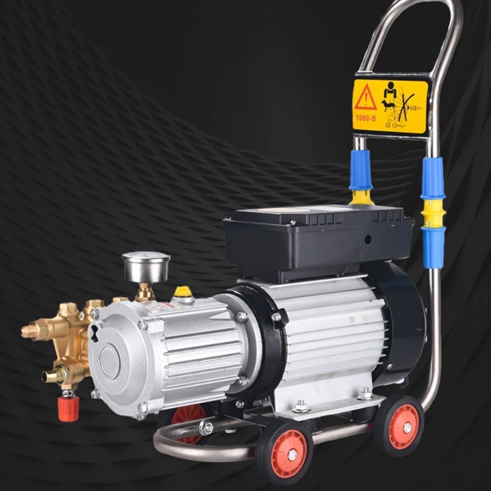 220V High Pressure Washer Home Mobile Pure Copper High Power Car Wash Equipment