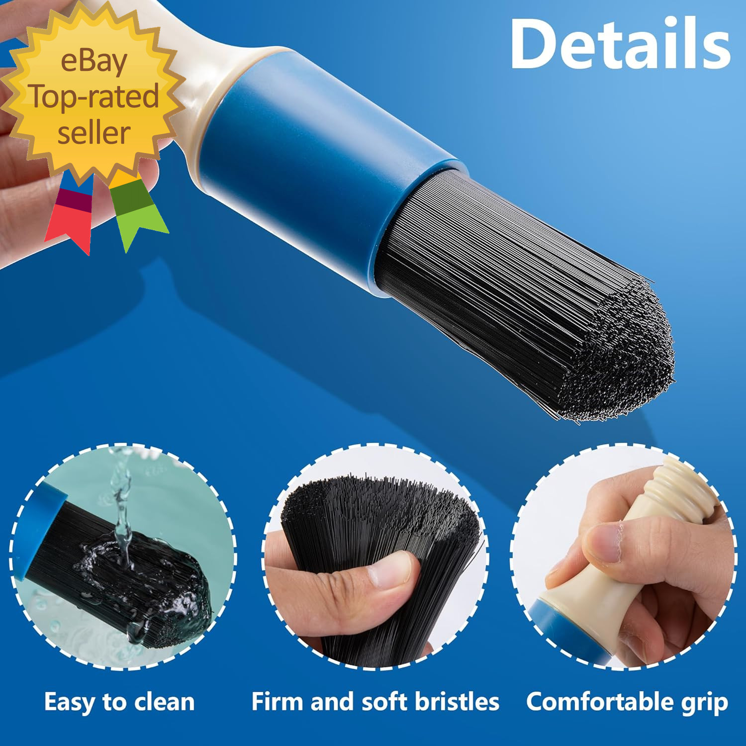 31 Inch Hose Wear Resistant Parts Cleaning Brush Parts Cleaner Flow through