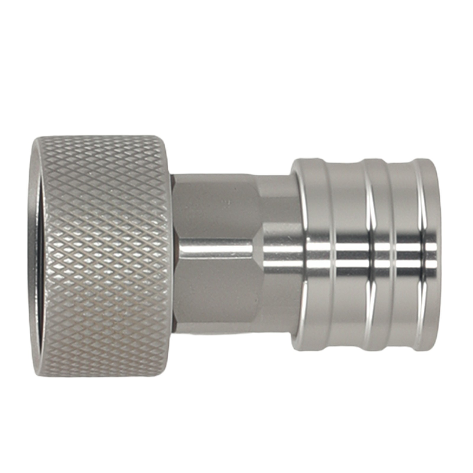 3/4″ GHT to 1/4″ Quick Connect Pressure Washer Fitting Adapter Coupler Stainless