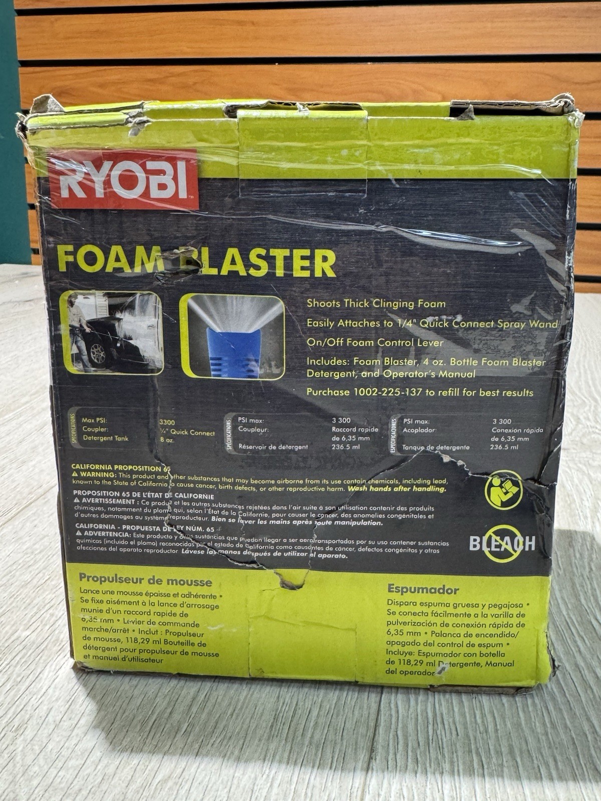 Ryobi Foam Blaster Pressure Washer Attachment RY31F04