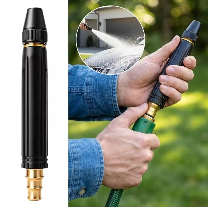 Larnto High Pressure Hose Nozzle Water Gun for Car Wash Garden Pressure Booster
