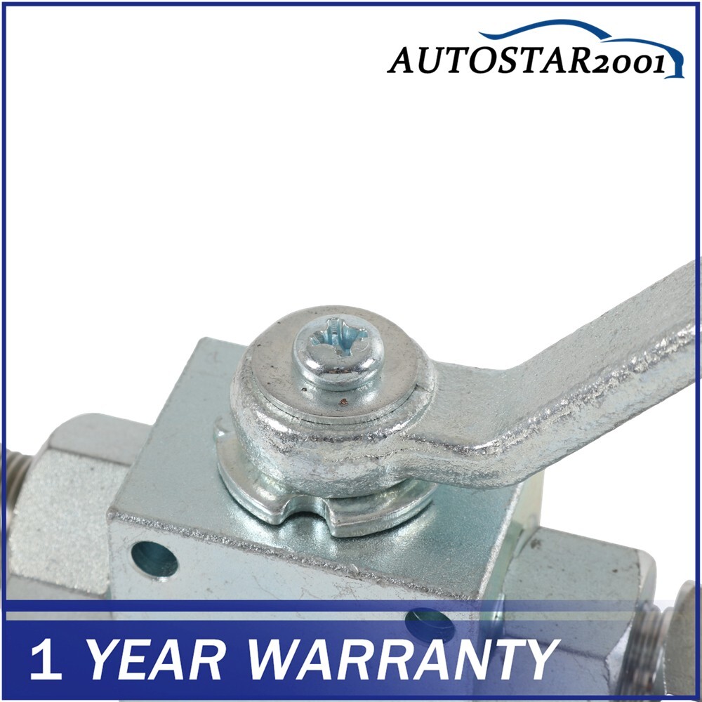 High Pressure Washer Ball Valve Steel Kit 4500 PSI 3/8 Inch Quick Connect NEW