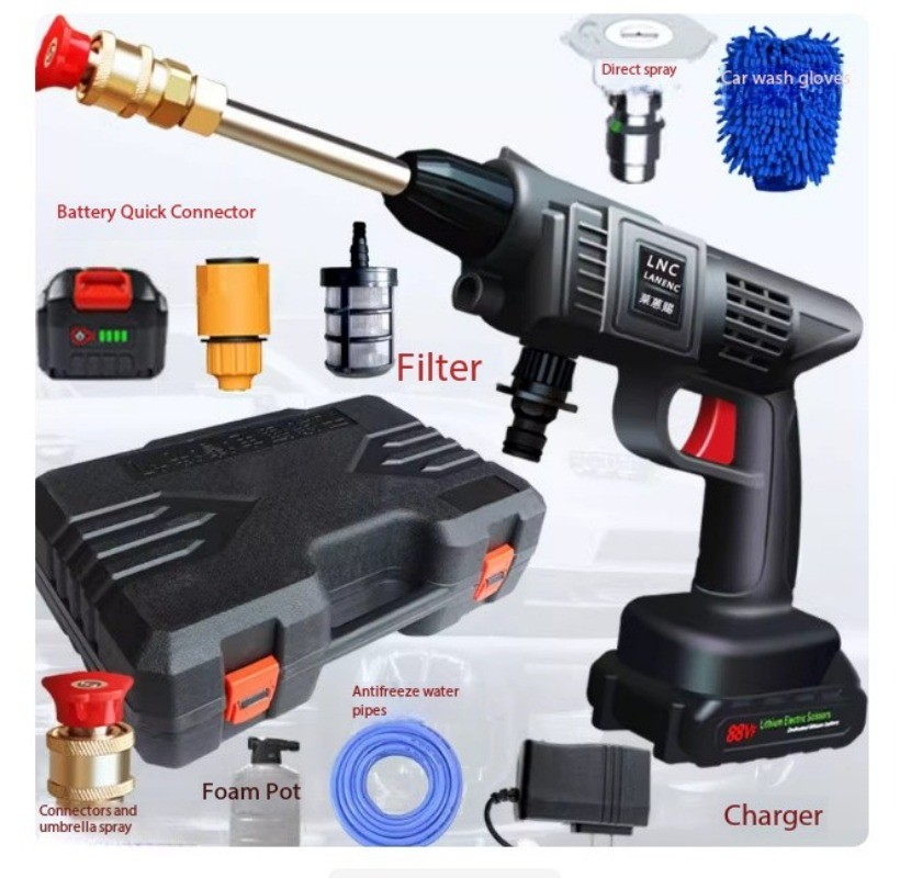 220V Electric Pressure Booster Charger for Vehicles and Home Watering