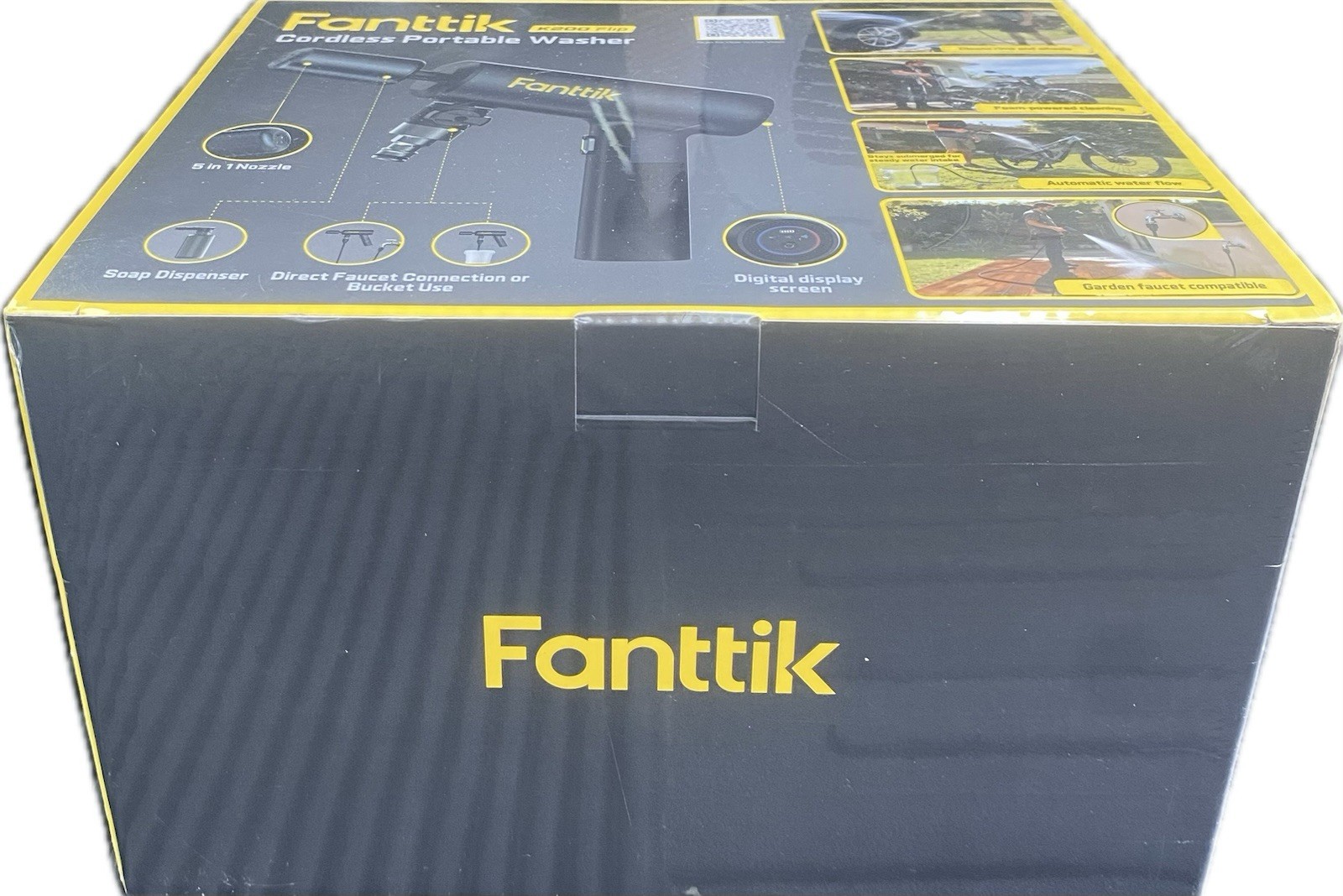 Fanttik K200 Flip Cordless Portable Washer 5-in-1 Nozzle OEM New Sealed