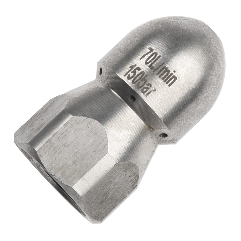 G1/2inch Pressure-Drain Jetter Hose Nozzle Flusher Pipe Nozzles For Heavy Dirty