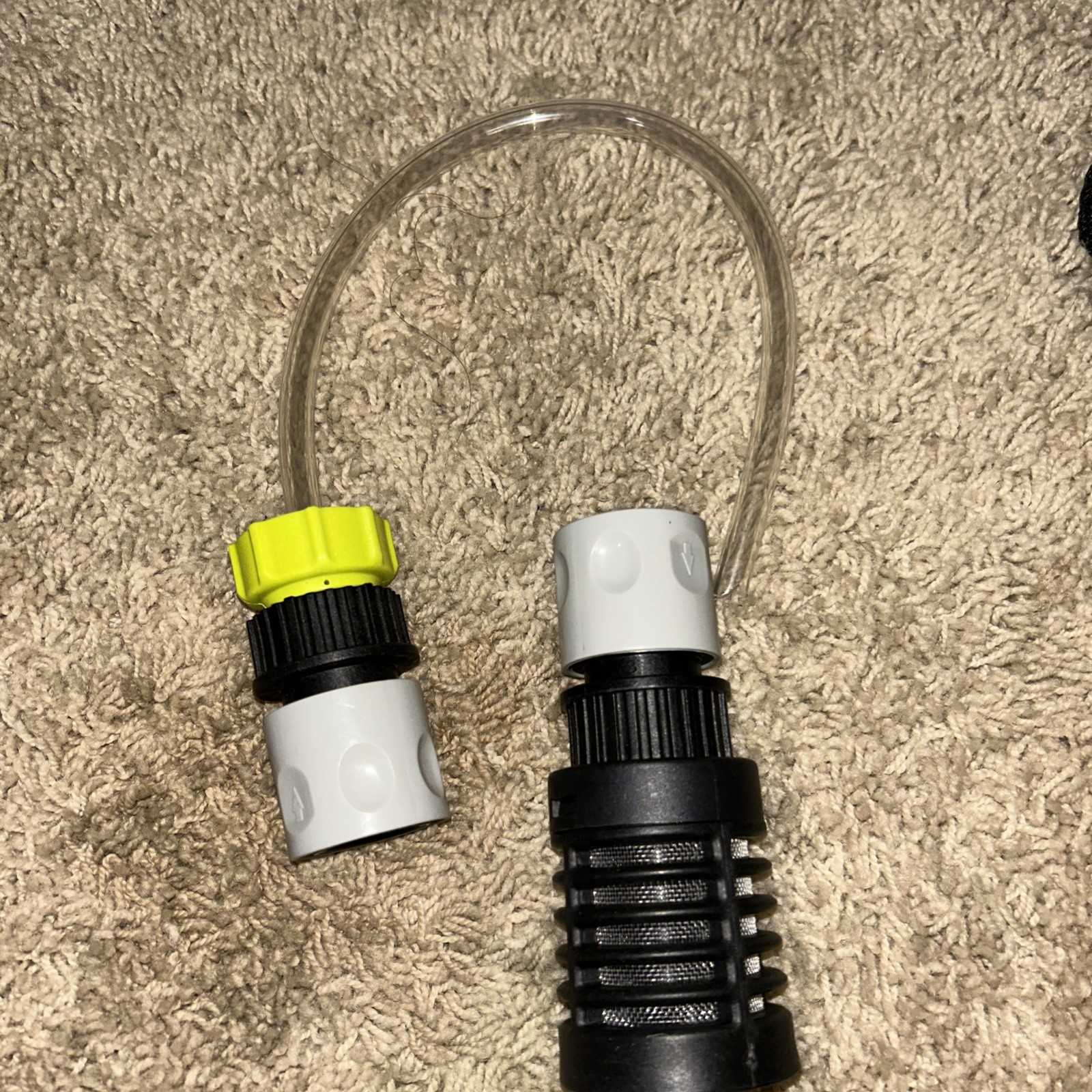 OEM Part 1 Gal Soap Bottle Quick Connector RYOBI 18V RY120350 Water Cleaner