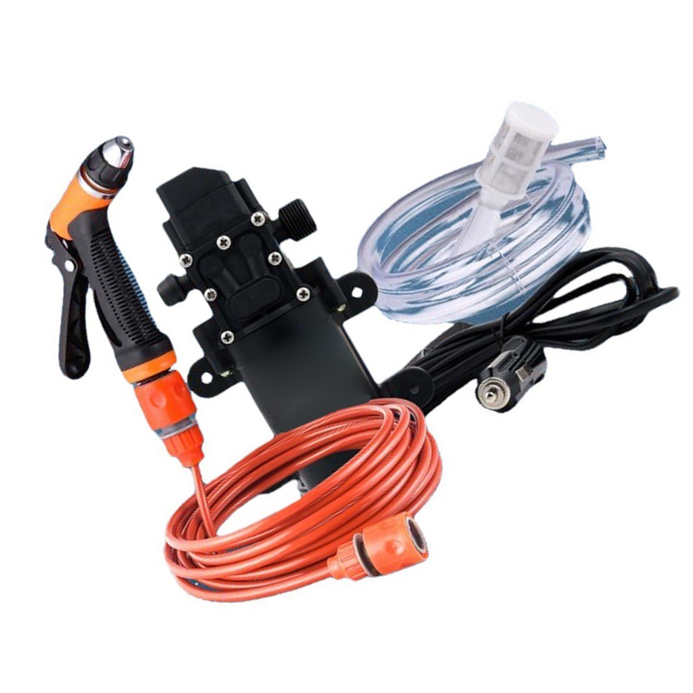 12V Portable Washer with Quick Connect Spray Tool For Home Outdoor Use