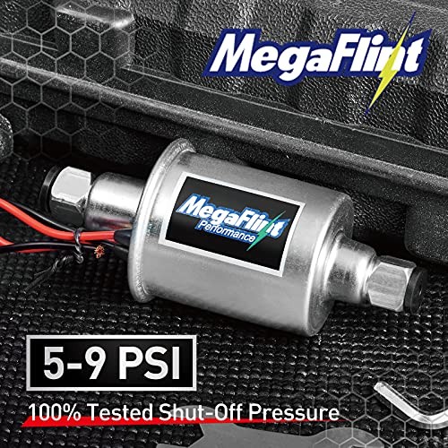 Inline Fuel Pump 12V Universal Electric Fuel Pump Low Pressure For Gas 5-9 PSI