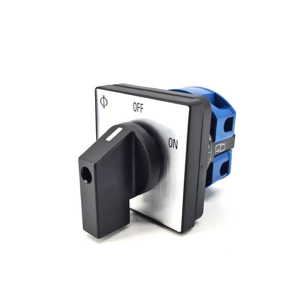 KRAUS NAIMER Cam Switch, 240V, 30A, Face Plate 1.89″ 4 Screw