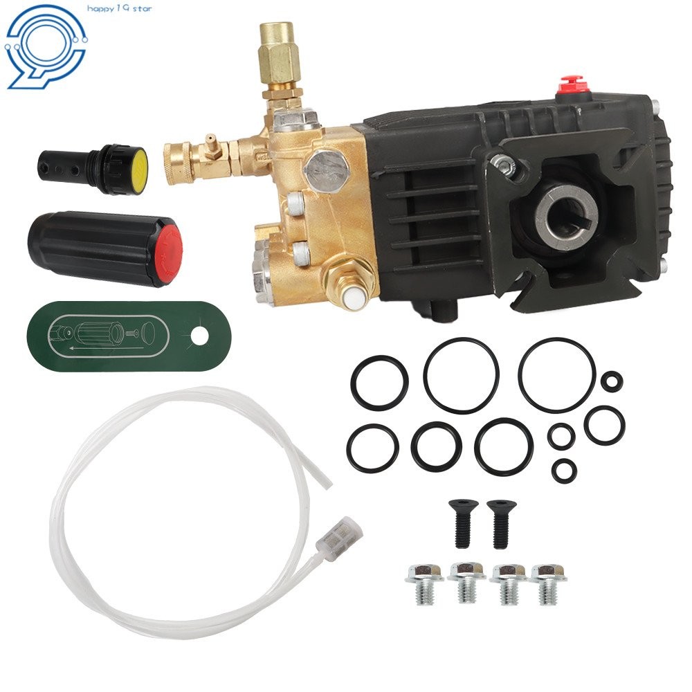 3000 PSI Pressure Washer Pump Replacement 3.1 GPM 3/4″ Horizontal Shaft 6.5 hp