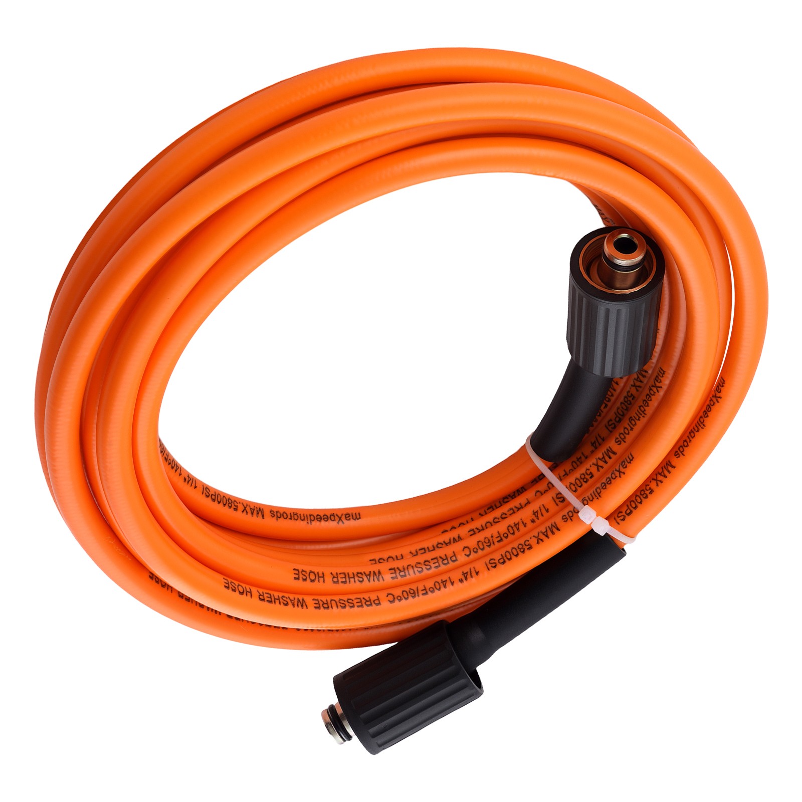 25 FT x 1/4″ 5800 MAX PSI High Pressure Washer Replacement Hose Extension Hose