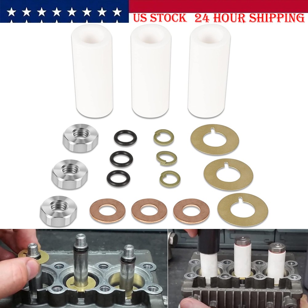 For Annovi Reverberi AR2546 Ceramic Plunger Repair Kit for RK RKA RKV 18mm Pump