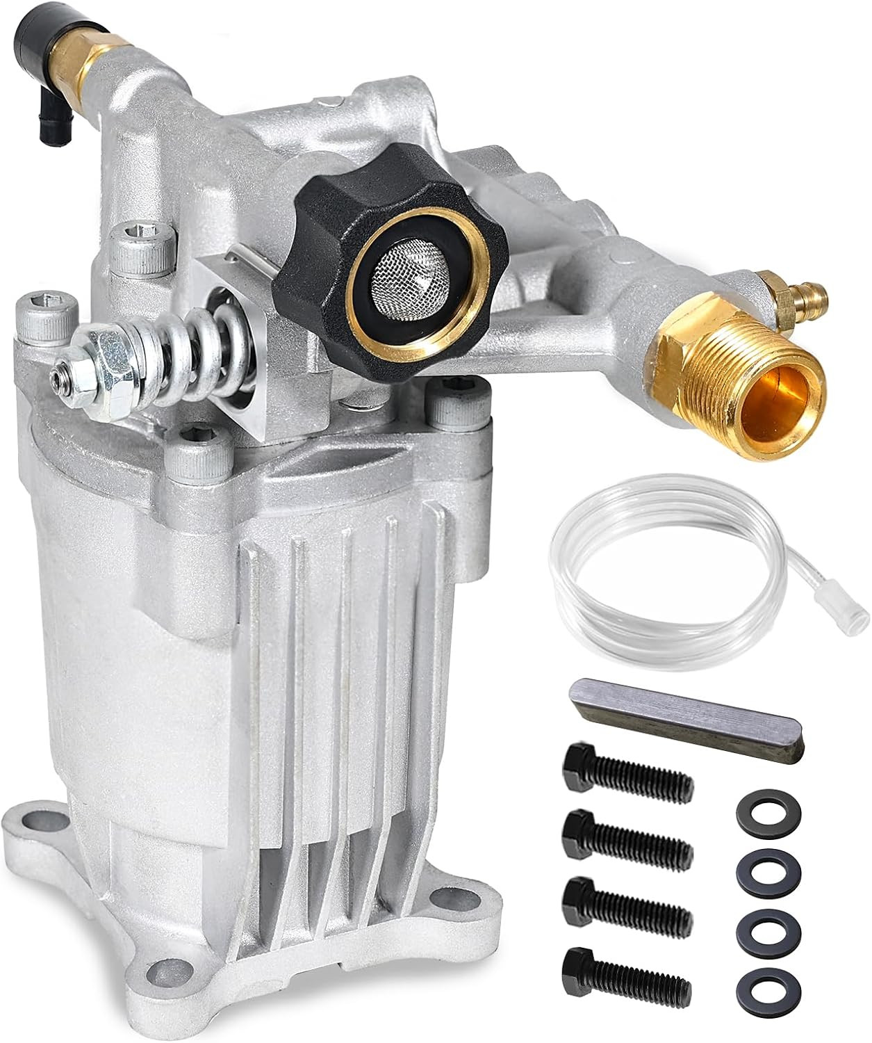 Pressure Washer Pump, 3/4″ Shaft Horizontal Power Washer Pump, 3400 PSI 2.5 GPM