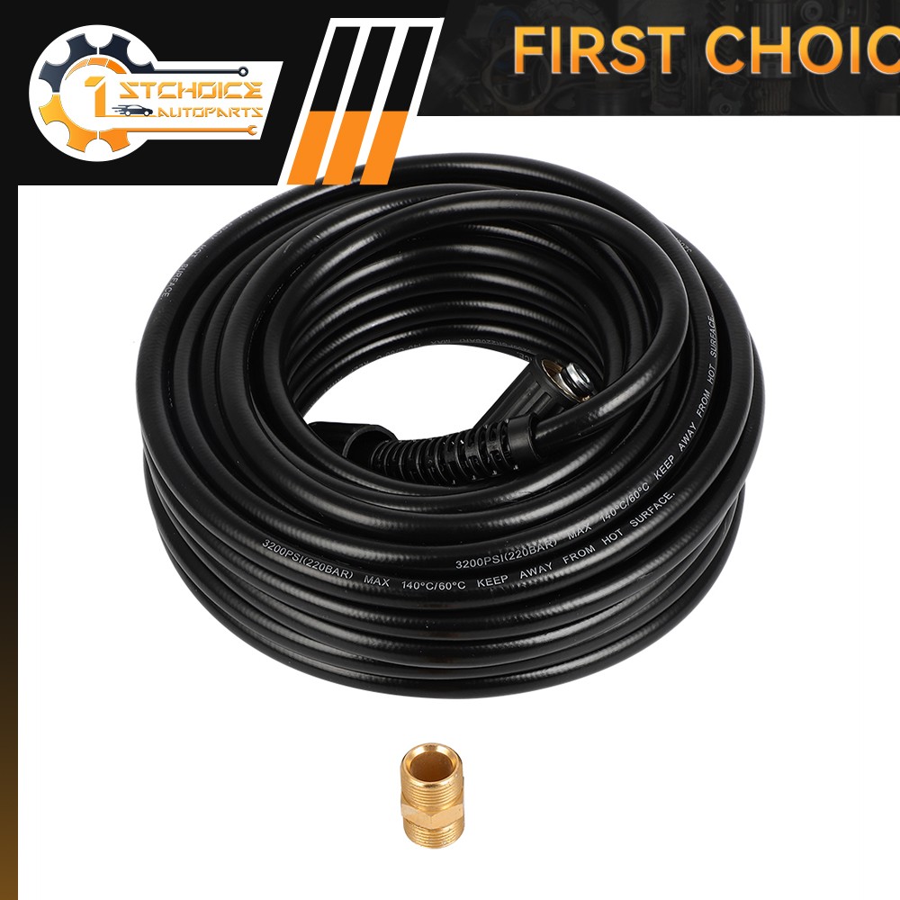 50FT 3200psi Replacement High Power Pressure Washer Hose 3/8″ M22-14mm