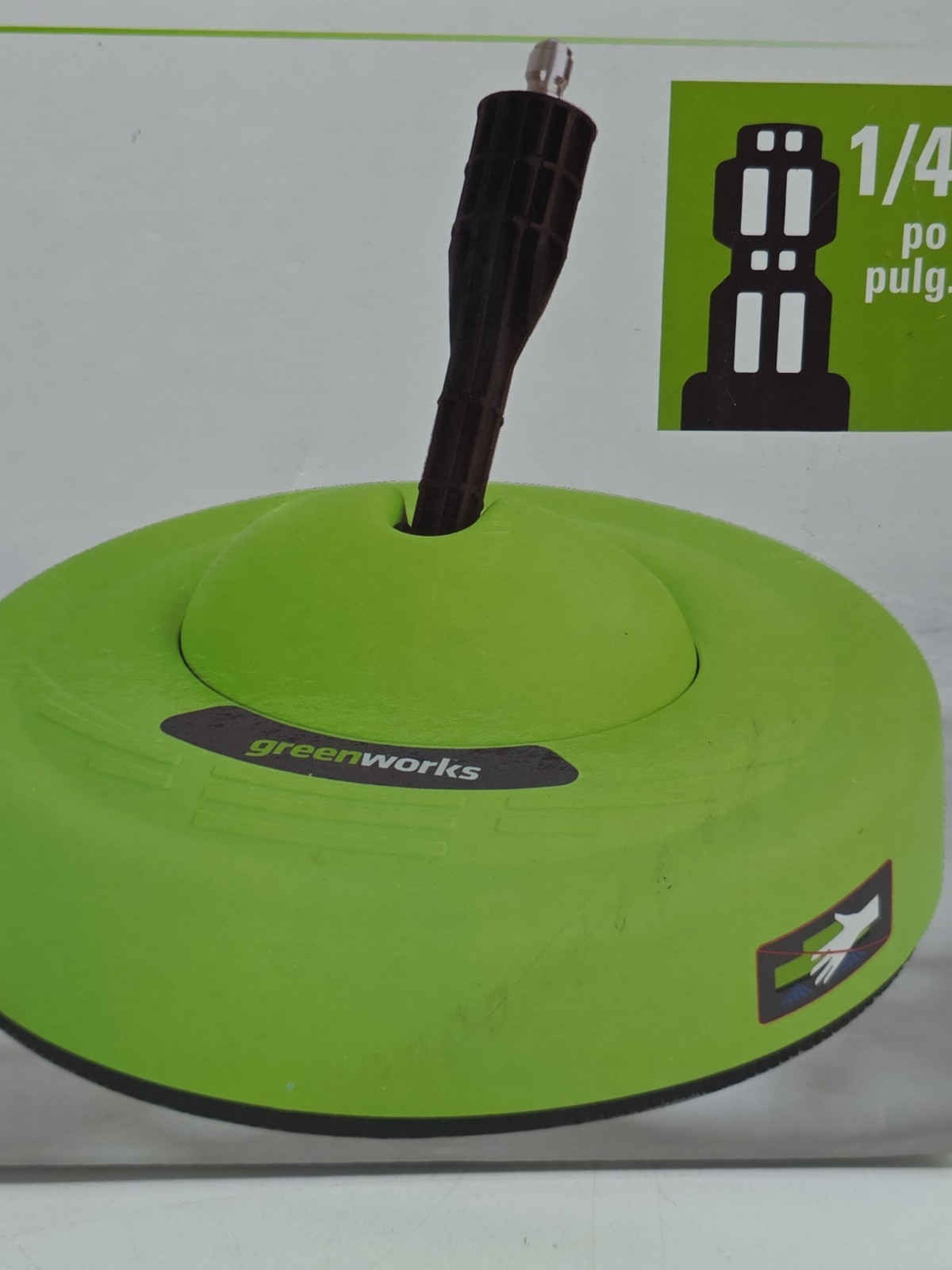 Greenworks 30012 11″ Surface Cleaner Attachment for Pressure Washers 2000PSI