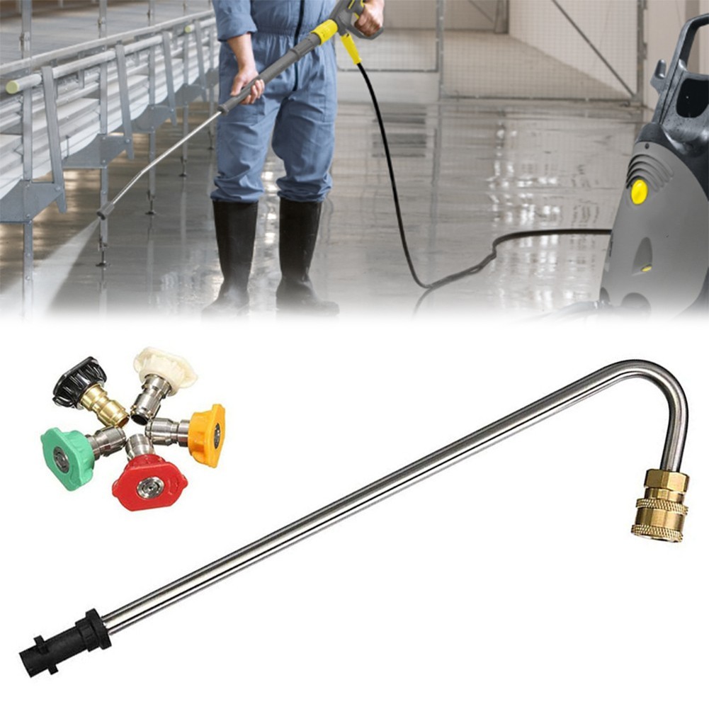 High Pressure Cleaner Pole Multi-purpose Cleaning Sturdy Metal Construction