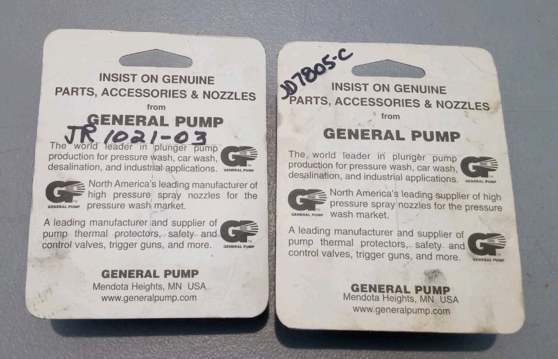 General Pump Kit OIL SEALS K83 & K96 Packing Assembly GP NEW OEM