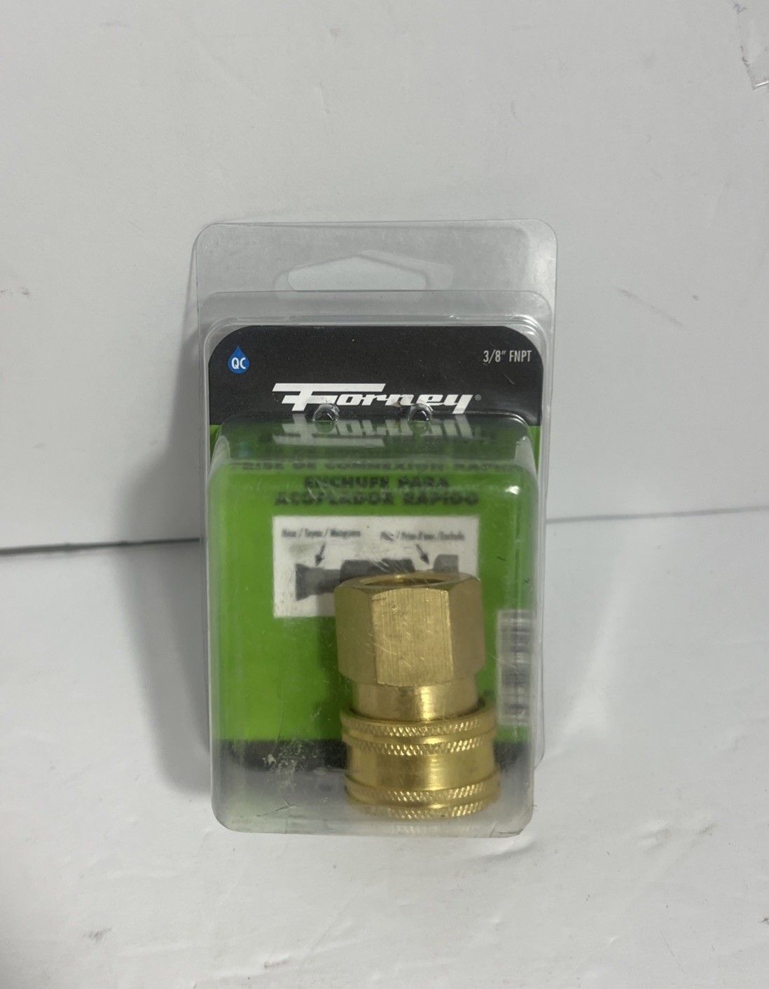Forney 75129 Pressure Washer Accessories, Quick Coupler Female Socket, 3/8” New