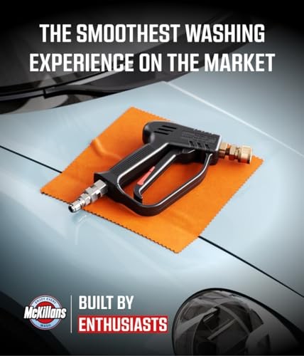 Short Pressure Washer Gun with Swivel – High Pressure Water Handle Swivel Gun