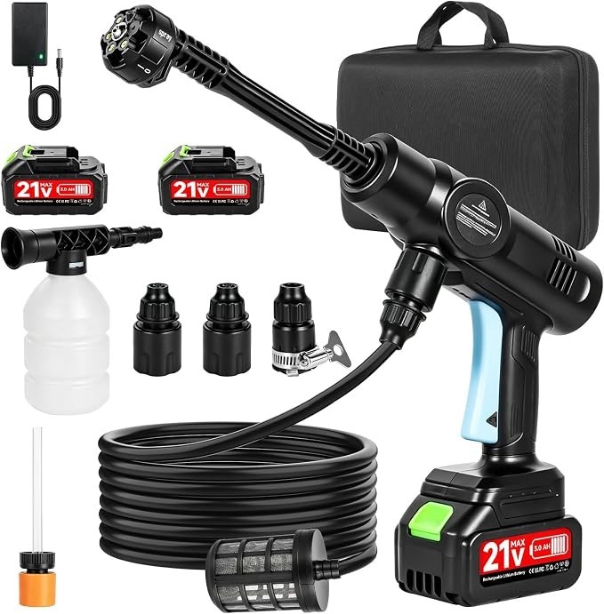 Cordless Portable Washer, Handheld Washer, Battery Operated Washer for Car Home