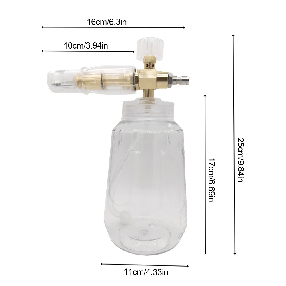 Car Soap Foam Pump Sprayer High Pressure Washer Gun for Car Washing and Cleaning