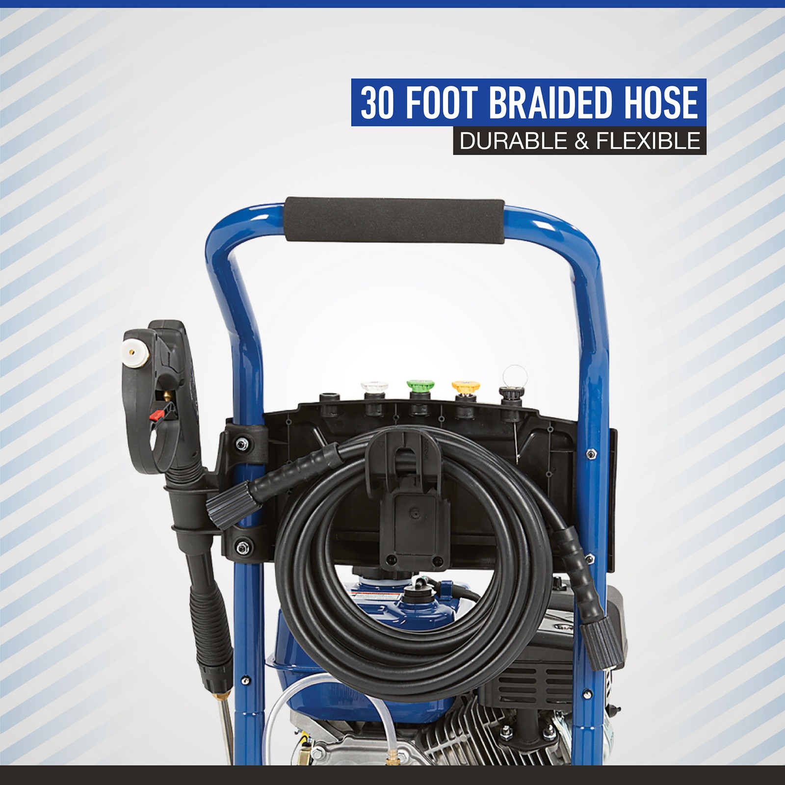 Powerhorse Gas Cold Water Pressure Washer, 3400 PSI, 2.7 GPM