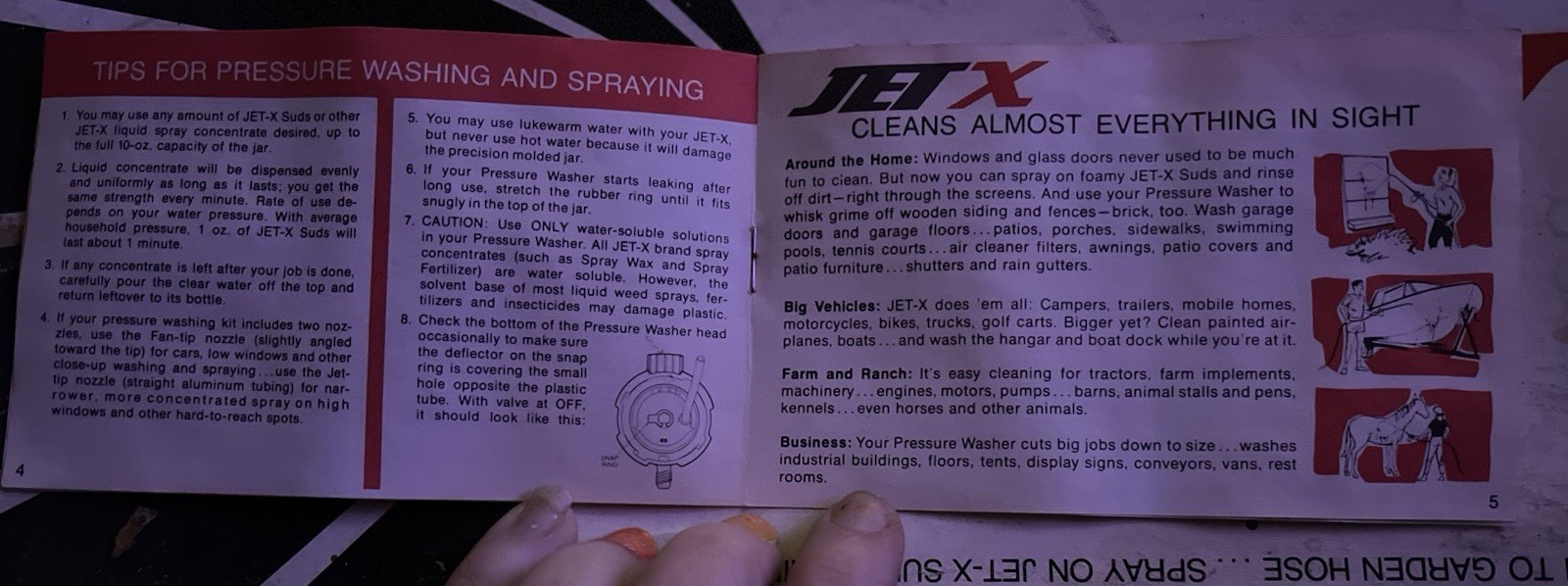 1960’s Rare Jet X Multi purpose Pressure washer