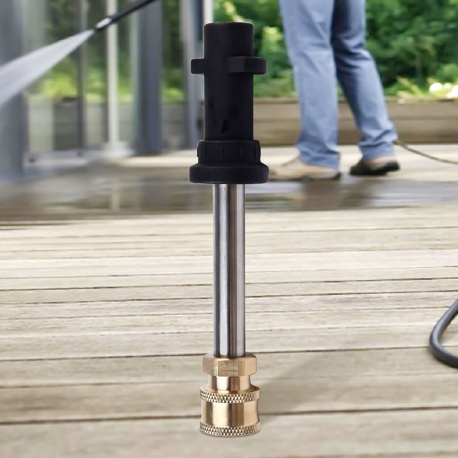 Adapter pressure washer for K2-K7 1/4\ Quick Connect lance bayonet