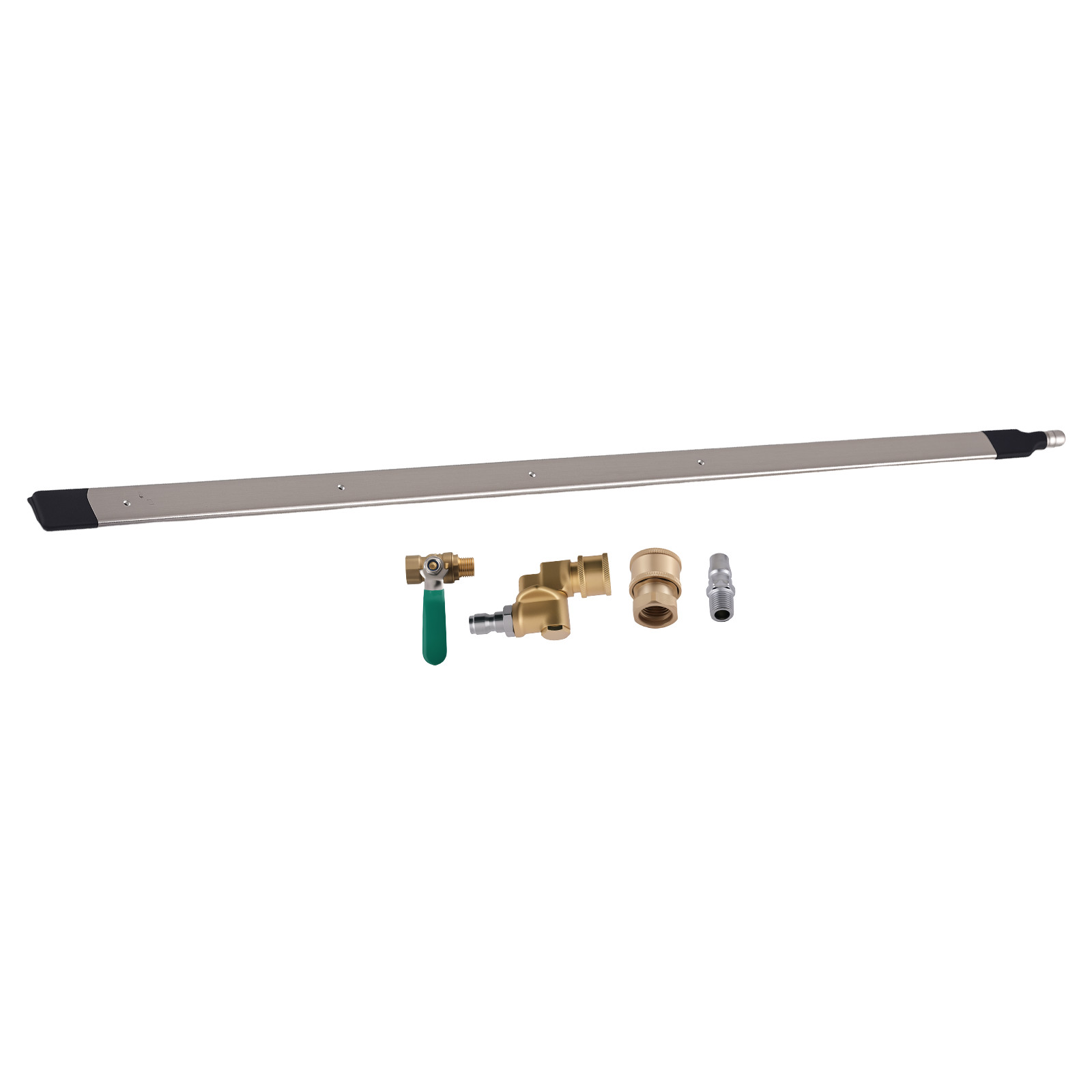 24″ Radiator Cleaning Wand Flush Tool Stainless Steel High Pressure 25° Nozzle