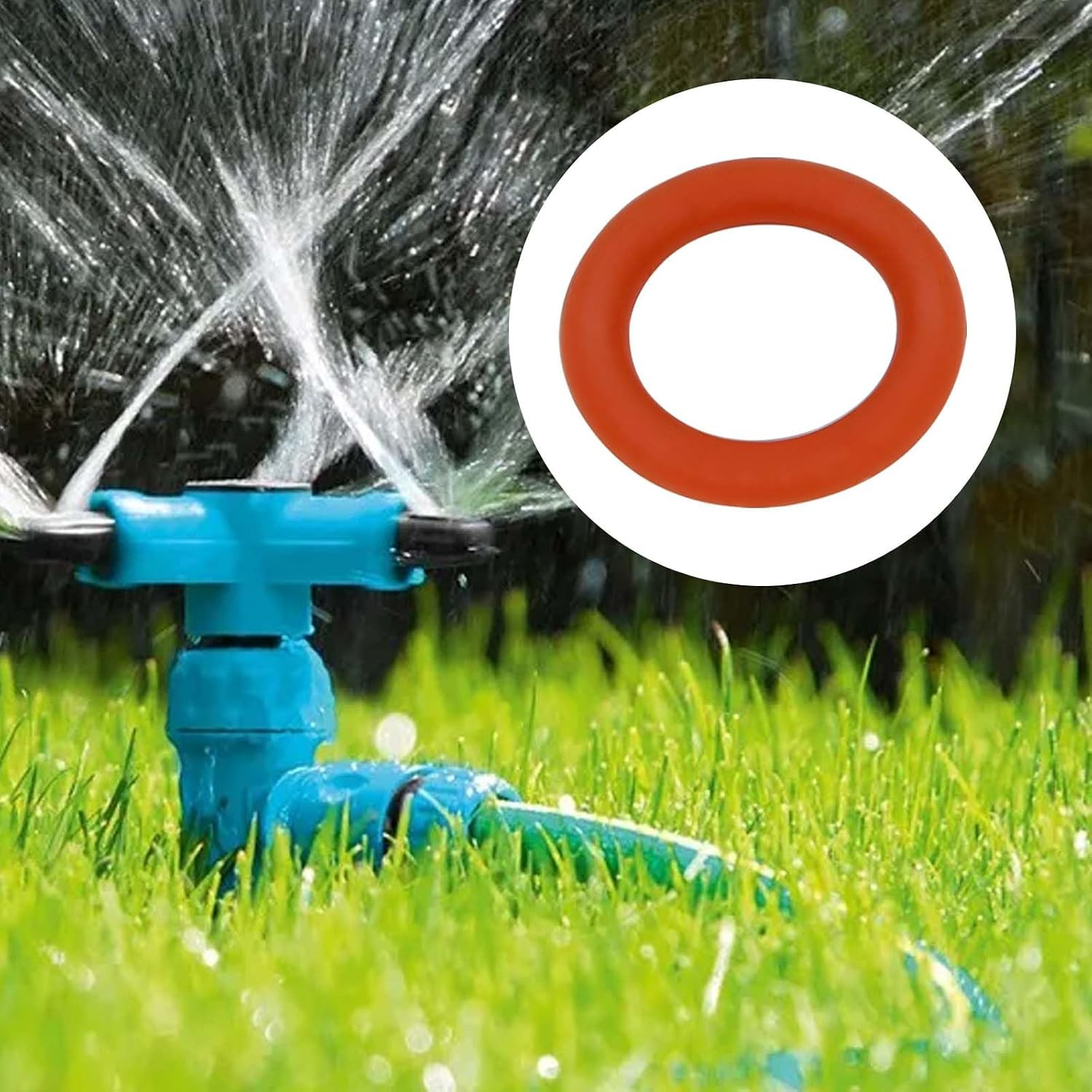 100 Pack 1/4″ Pressure Washer Quick Coulper Colored O-Rings,1/4″ O-Rings Orange