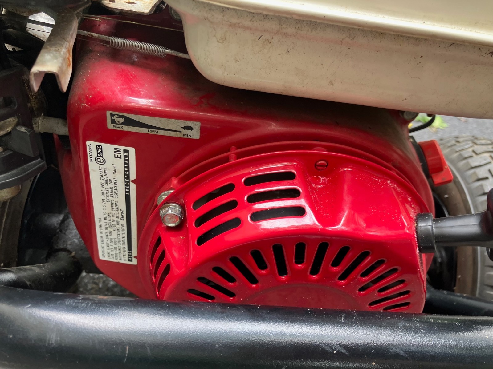 Excell ZR2800 Commercial Pressure Washer: Honda 6.5hp Engine, hose + attachments
