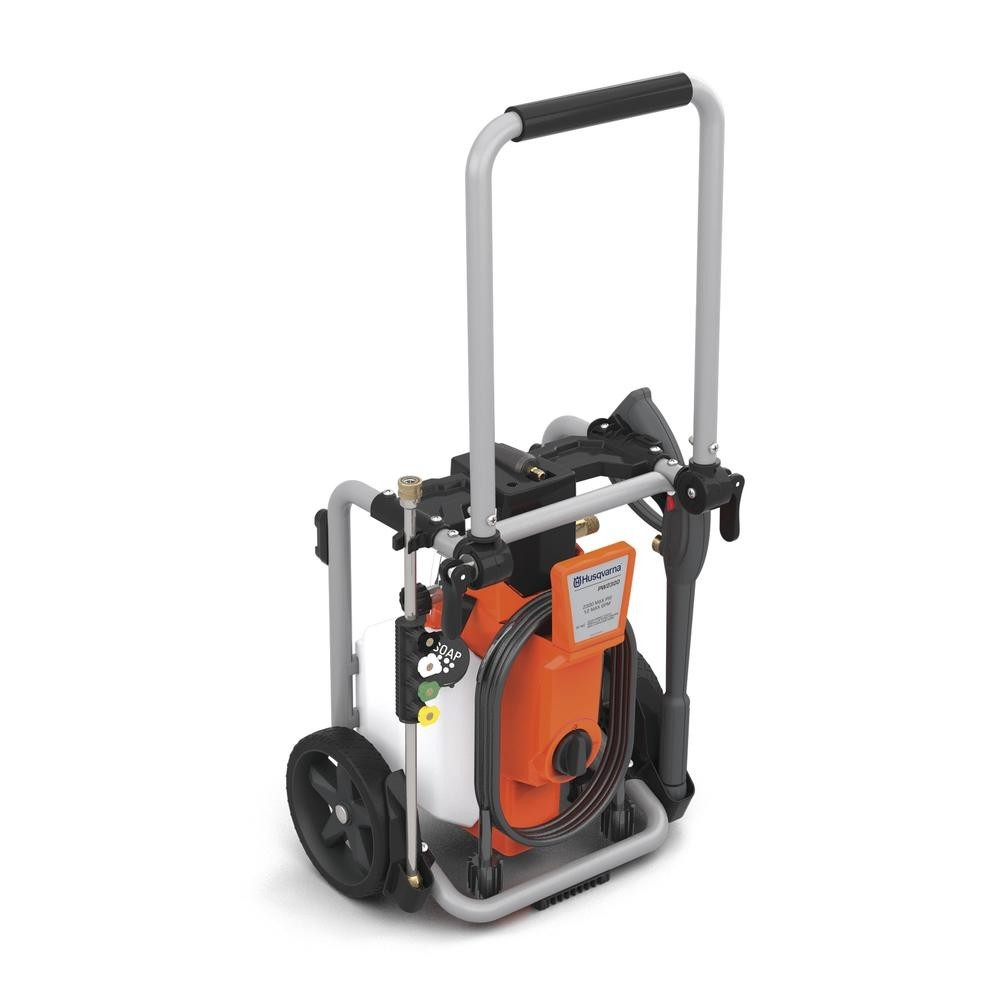 2300 PSI 1.2 GPM 15 Amp Corded Electric Pressure Washer Onboard Detergent Tank