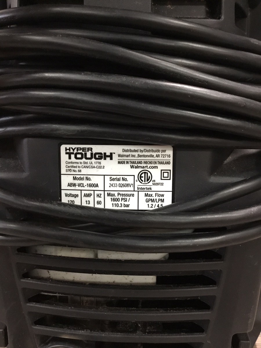 HYPER TOUGH ABW-VCL-1600A (PSL039691)