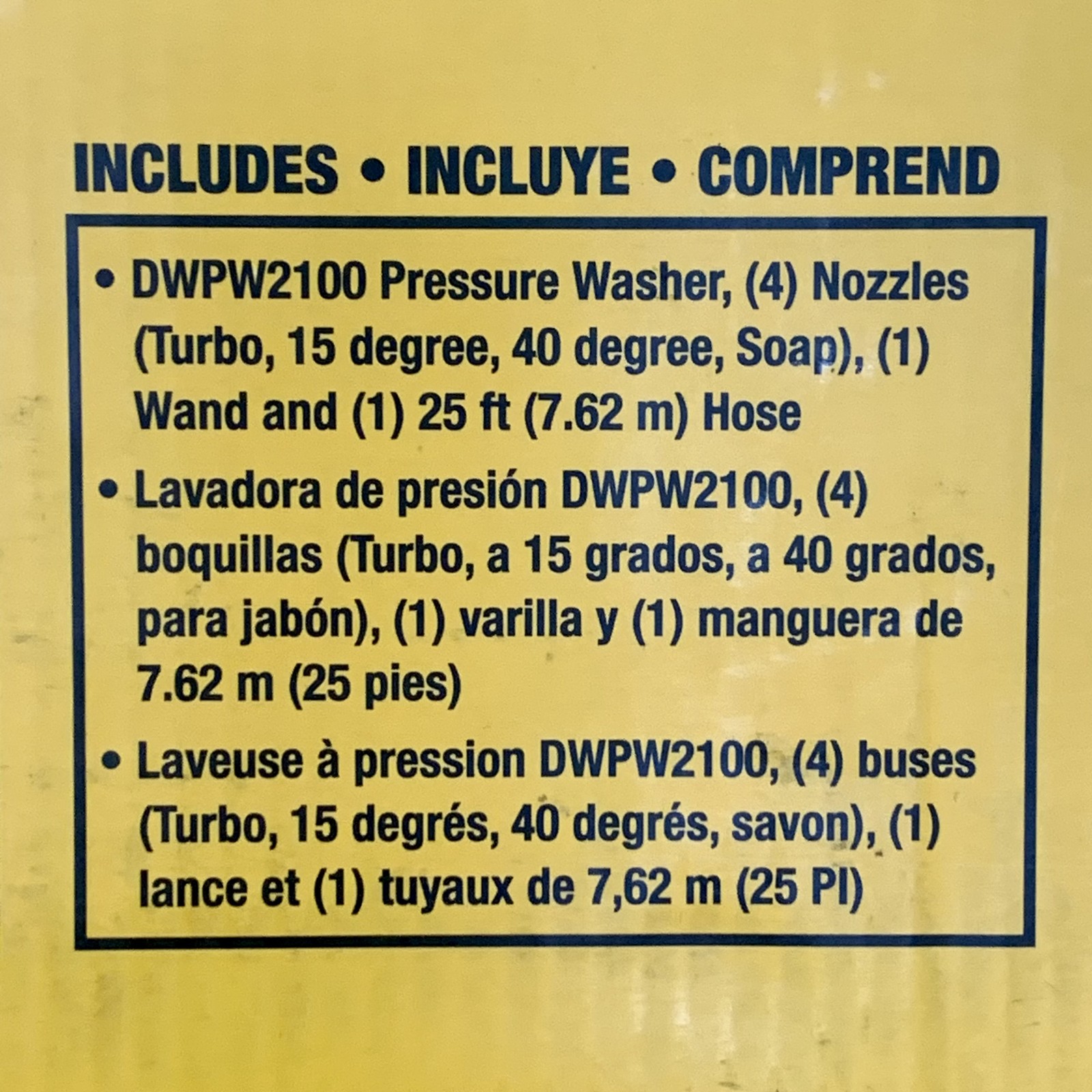 DEWALT DWPW2100 Corded 2,100-psi 1.2-gpm 13-Amp Jobsite Pressure Washer