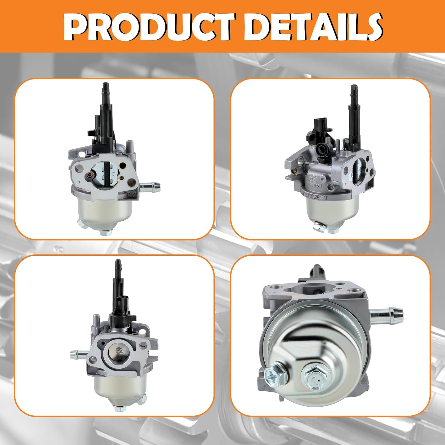 Huayi 099981133027 Carburetor Fit for Ryobi RY802900 2900PSI Pressure Washer