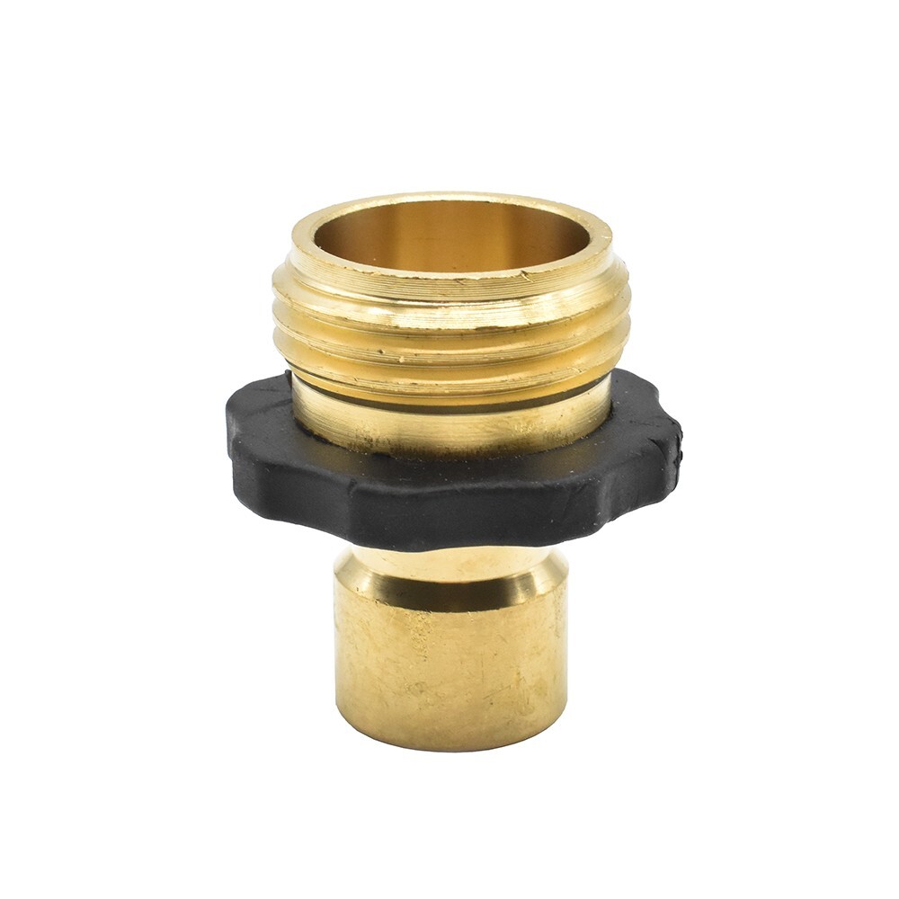 Interstate Pneumatic M22 Male Fitting x 1/4 Inch Quick Couplings Brass, 2700 PSI