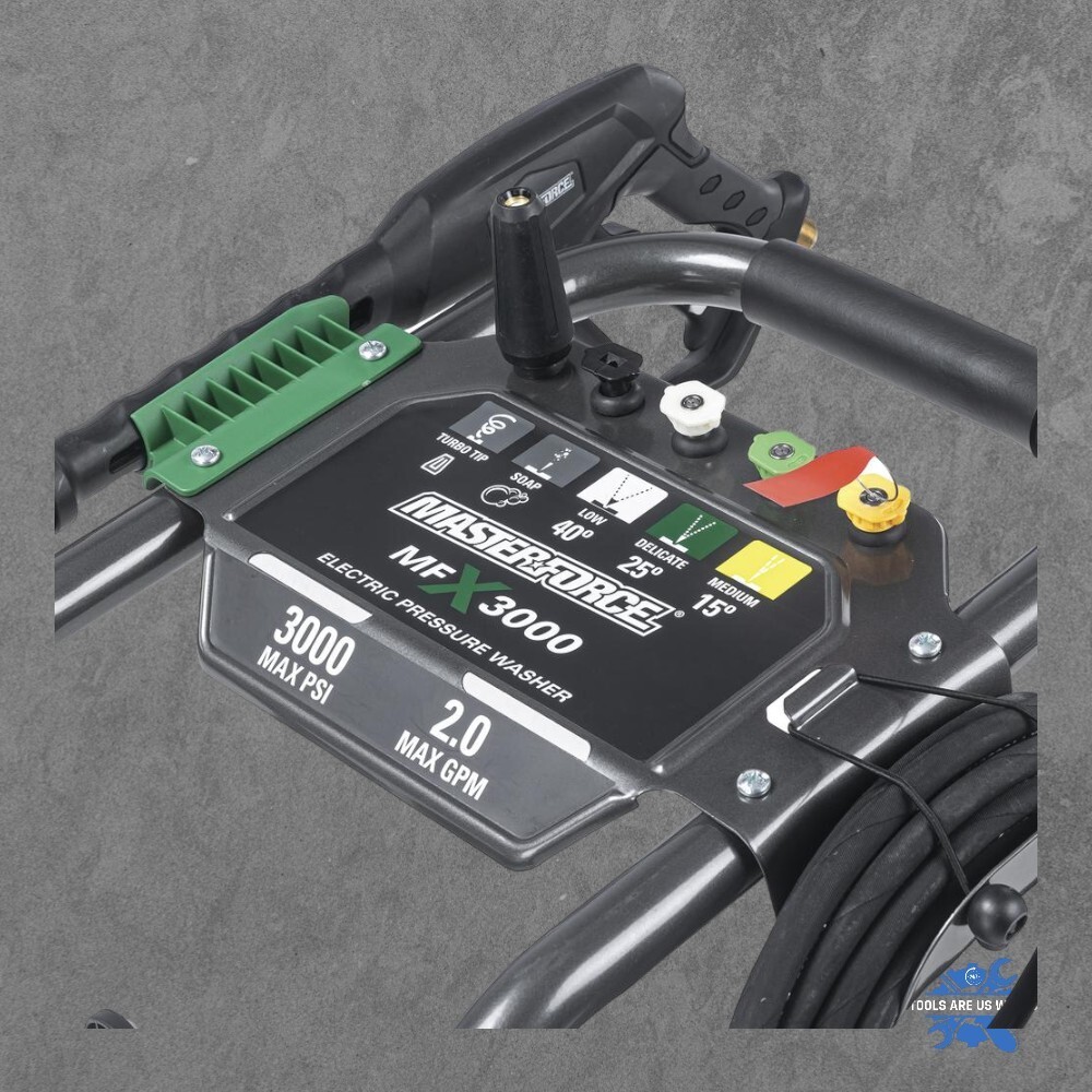 Corded Electric Pressure Washer Cleaner 3000 PSI 2GPM 15Amp Heavy Duty Digital