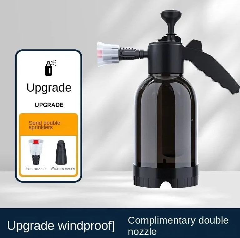1pc 2L High-Pressure Car Foam Sprayer with Fan Nozzle & Lock – NEW