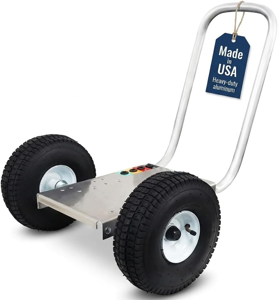Professional Pressure Washer Cart Frame with Wheels and Push Handle