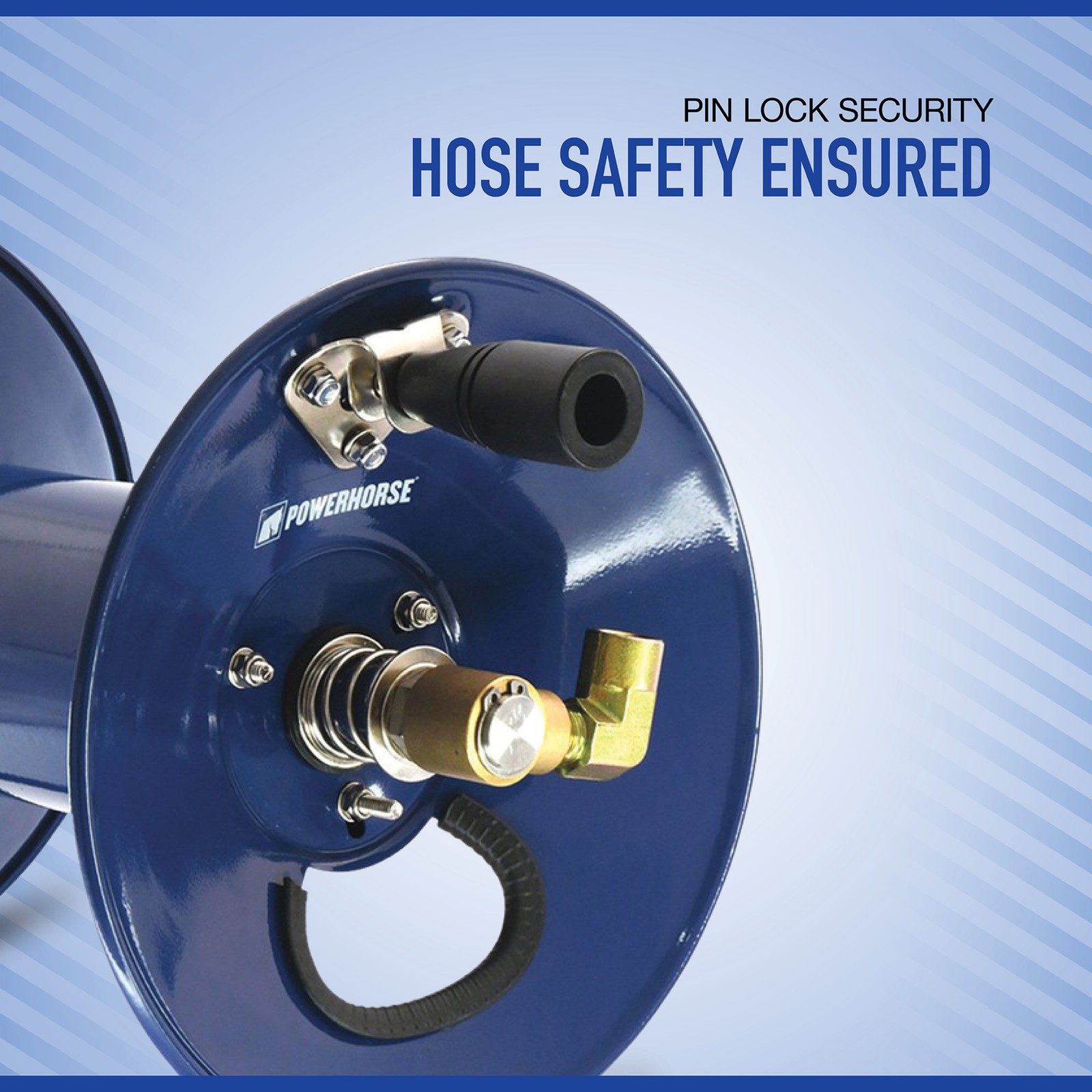 Powerhorse Pressure Washer Hose Reel, 4000 PSI, 150ft. Capacity