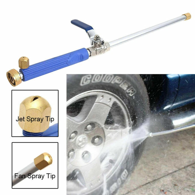 Garden Hose High Pressure Power Washer Water Spray Gun Nozzle Wand Attachment