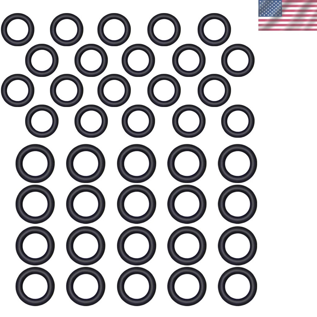 40 Pack Quick Connect Pressure Washer O-Rings – Durable Rubber Sealing Solution