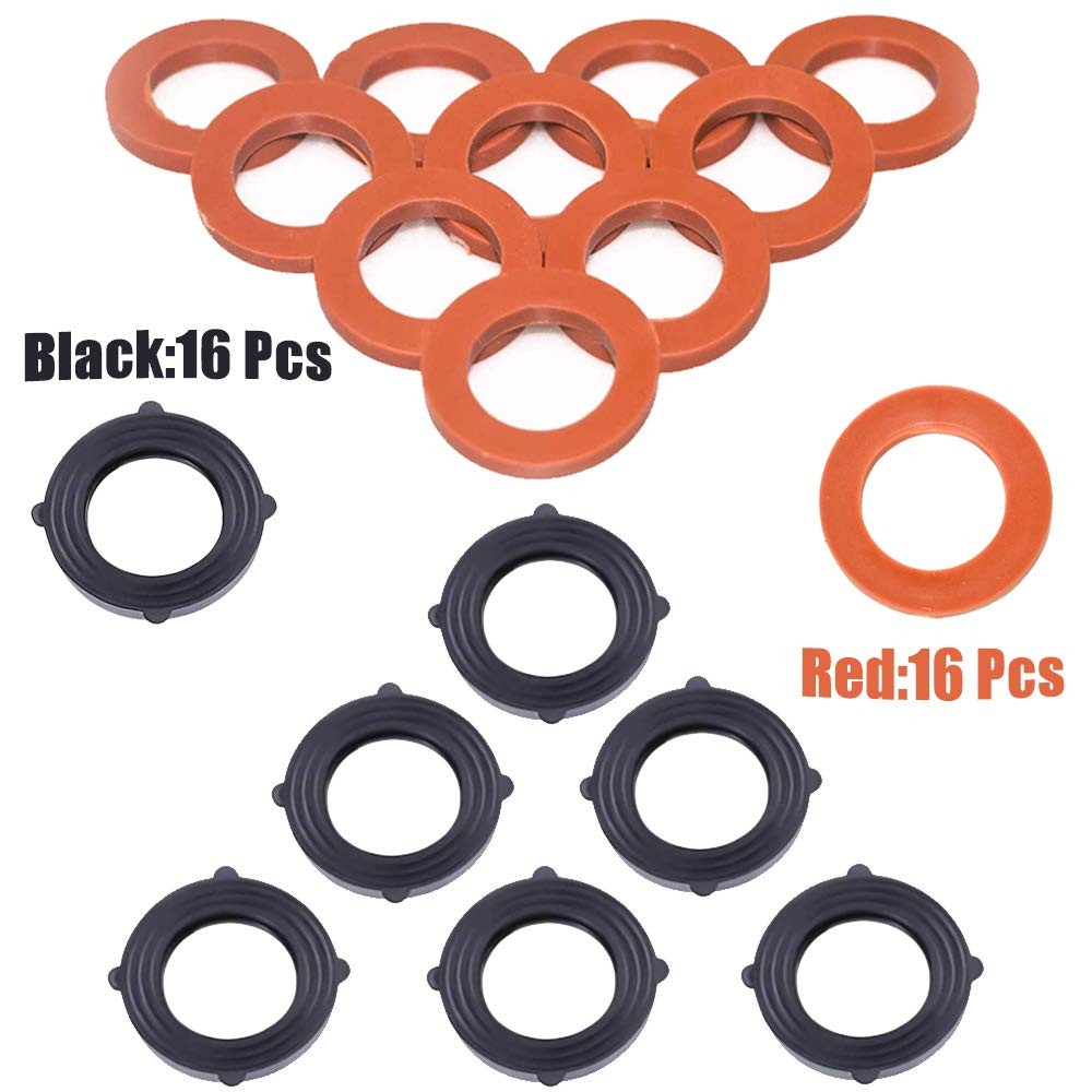 Garden Hose Washer Heavy Duty Rubber Washer Seals Fit All Standard 3/4 Inch Gard