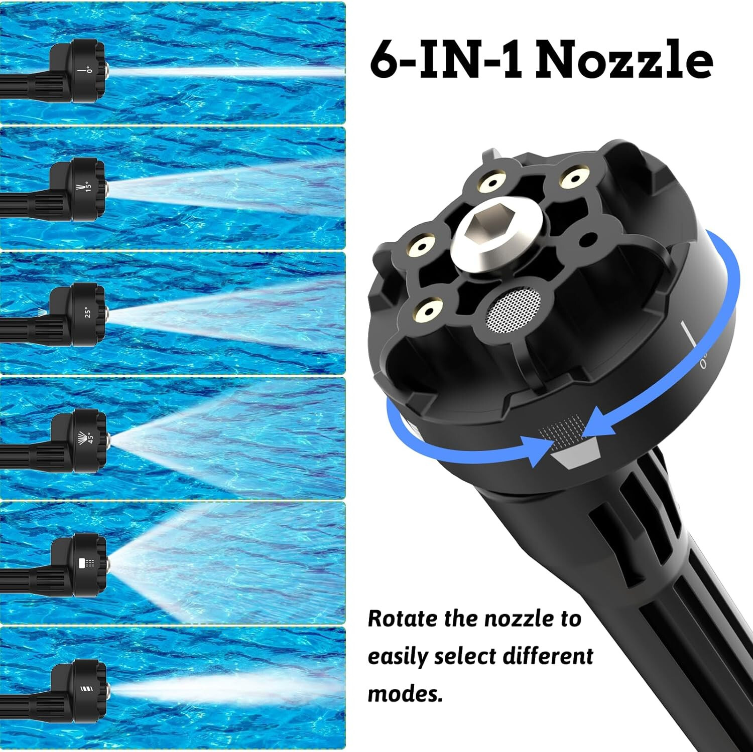 Cordless Pressure Washer, Portable Power Cleaner With 21V Battery & Charger